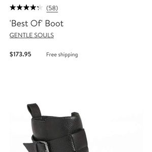 Gentle souls booties size 8.5